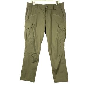 511 5.11 Tactical Pants Men 36x30 Green Cargo Pockets Outdoor 74521-186